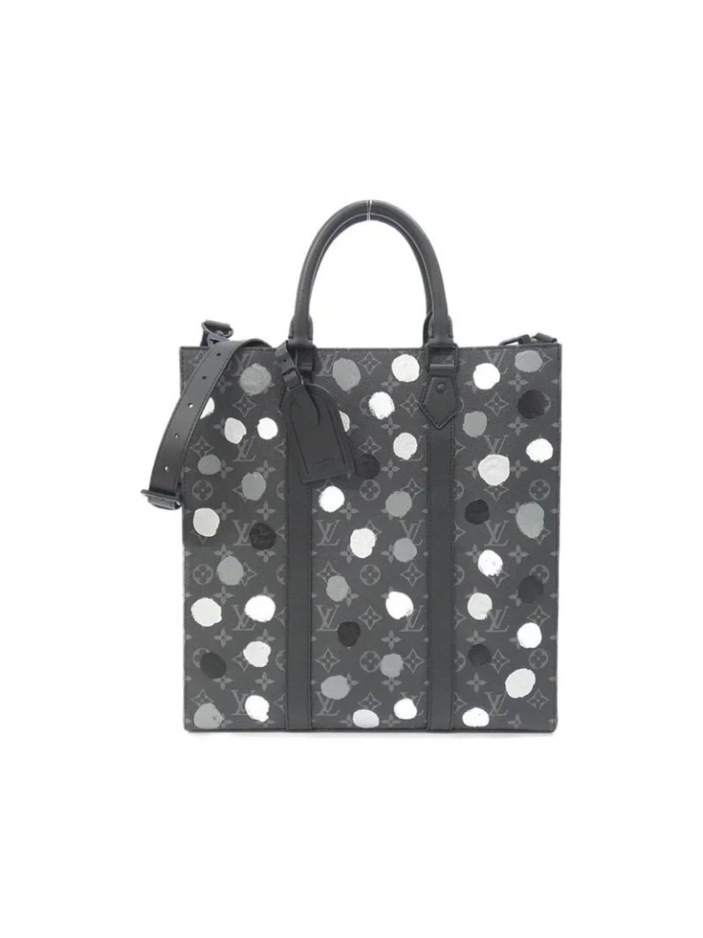 Louis Vuitton Monogram Eclipse Sac Plat Bag